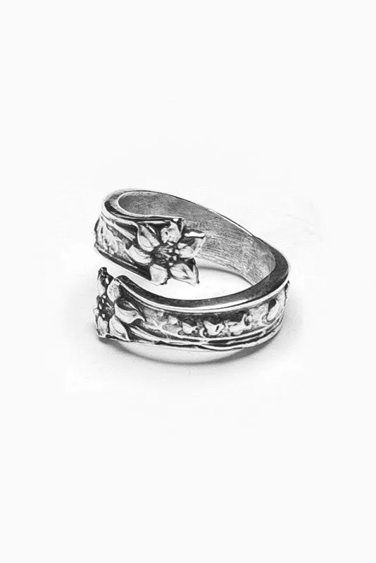 Lila Sterling Silver Spoon Ring