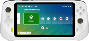 Logitech G Cloud Gaming Handheld - 7" 1080P Touchscreen, Lightweight, Long Battery Life, Xbox Cloud Gaming, NVIDIA GeForce NOW, Google Play - UK Plug, White