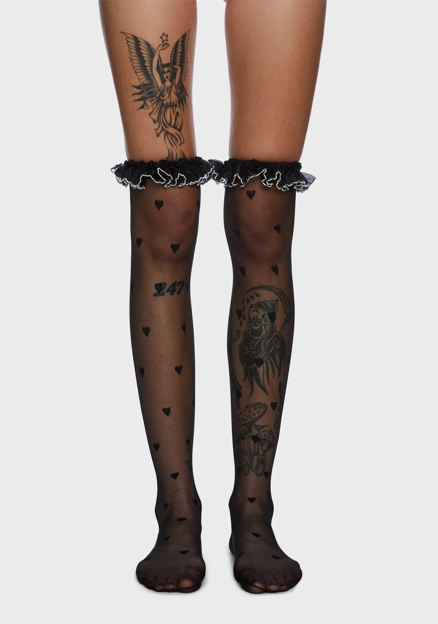 Lookin' Gorgeous Thigh-High Socks
