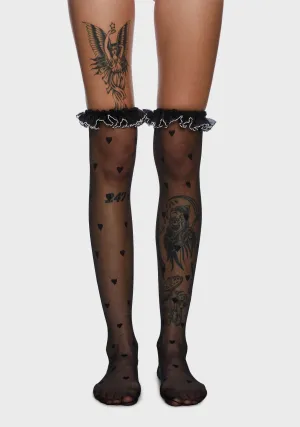 Lookin' Gorgeous Thigh-High Socks