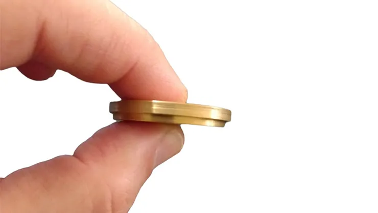 Marcels One Coin Okito Box by Marcelo Manni