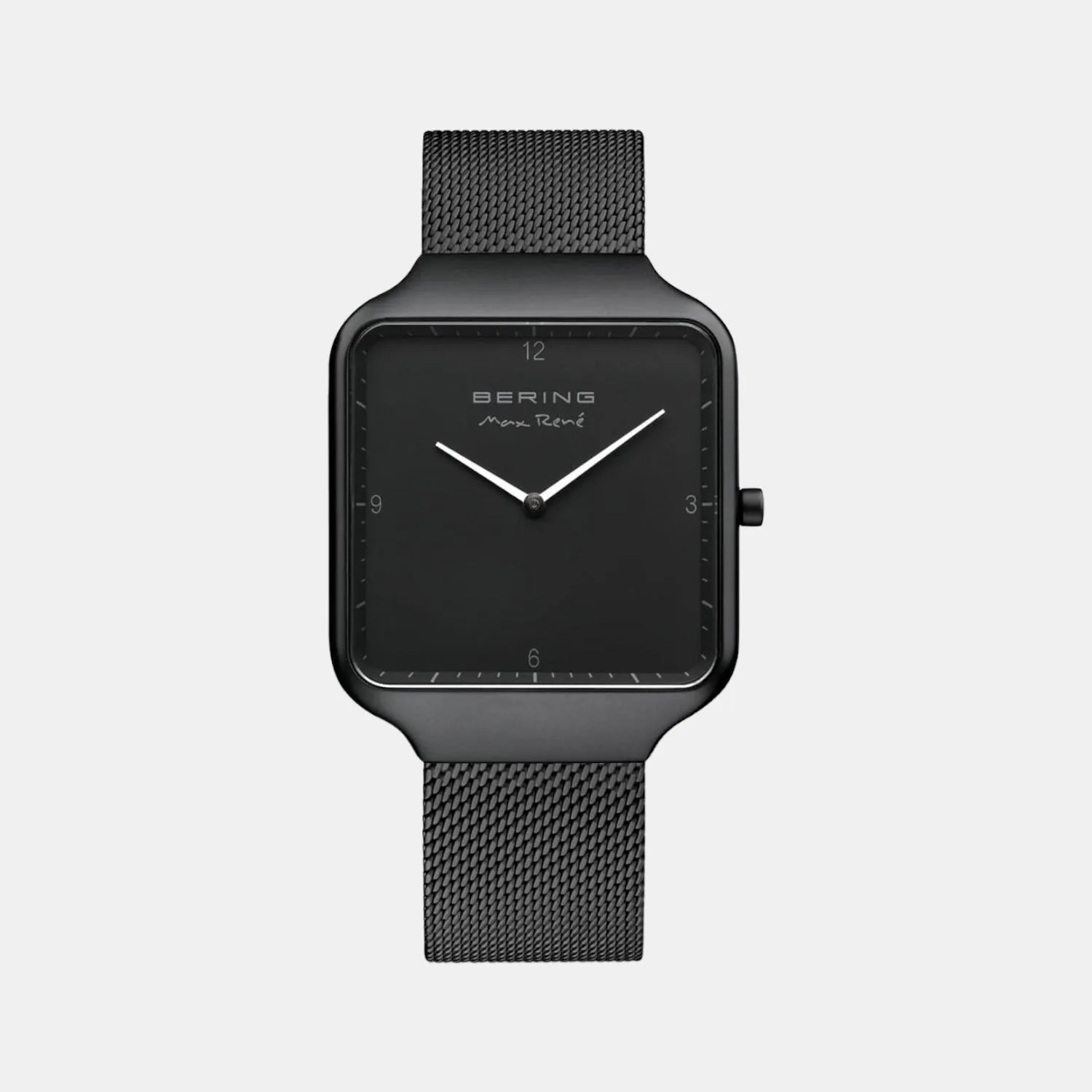 Men's Black Analog Stainless Steel Watch 15836-123