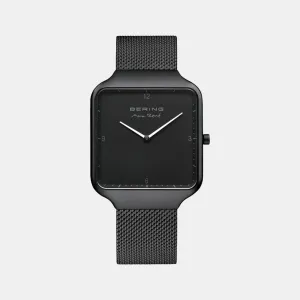Men's Black Analog Stainless Steel Watch 15836-123