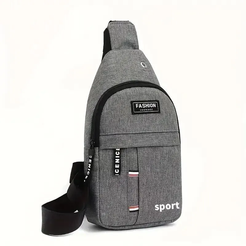 Men's Casual Waterproof Oxford Sling Chest Bag