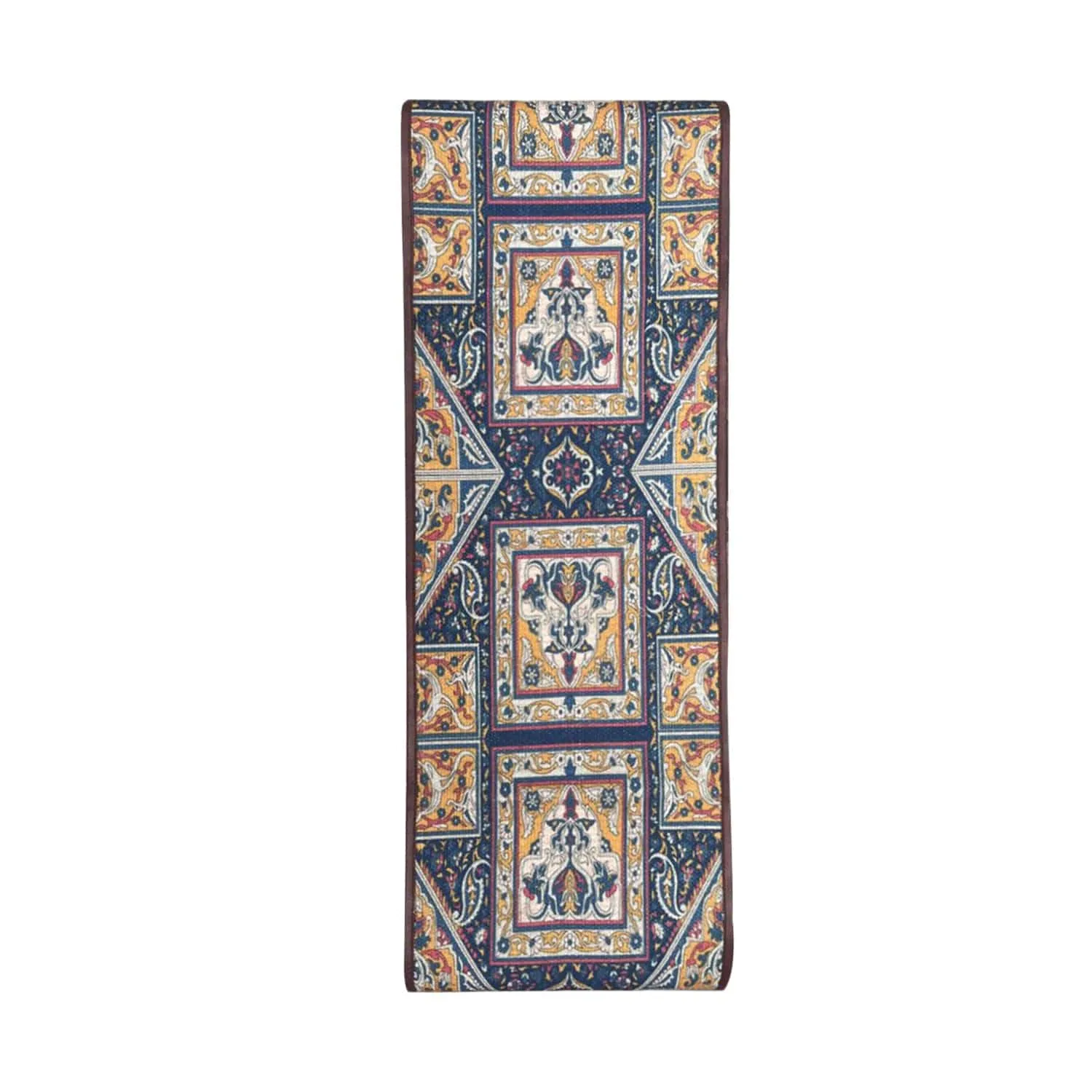 Mona B - Printed Runner, 13X 60 INCH, Best for Bed-Side Table/Center Table, Dining Table/Shelves