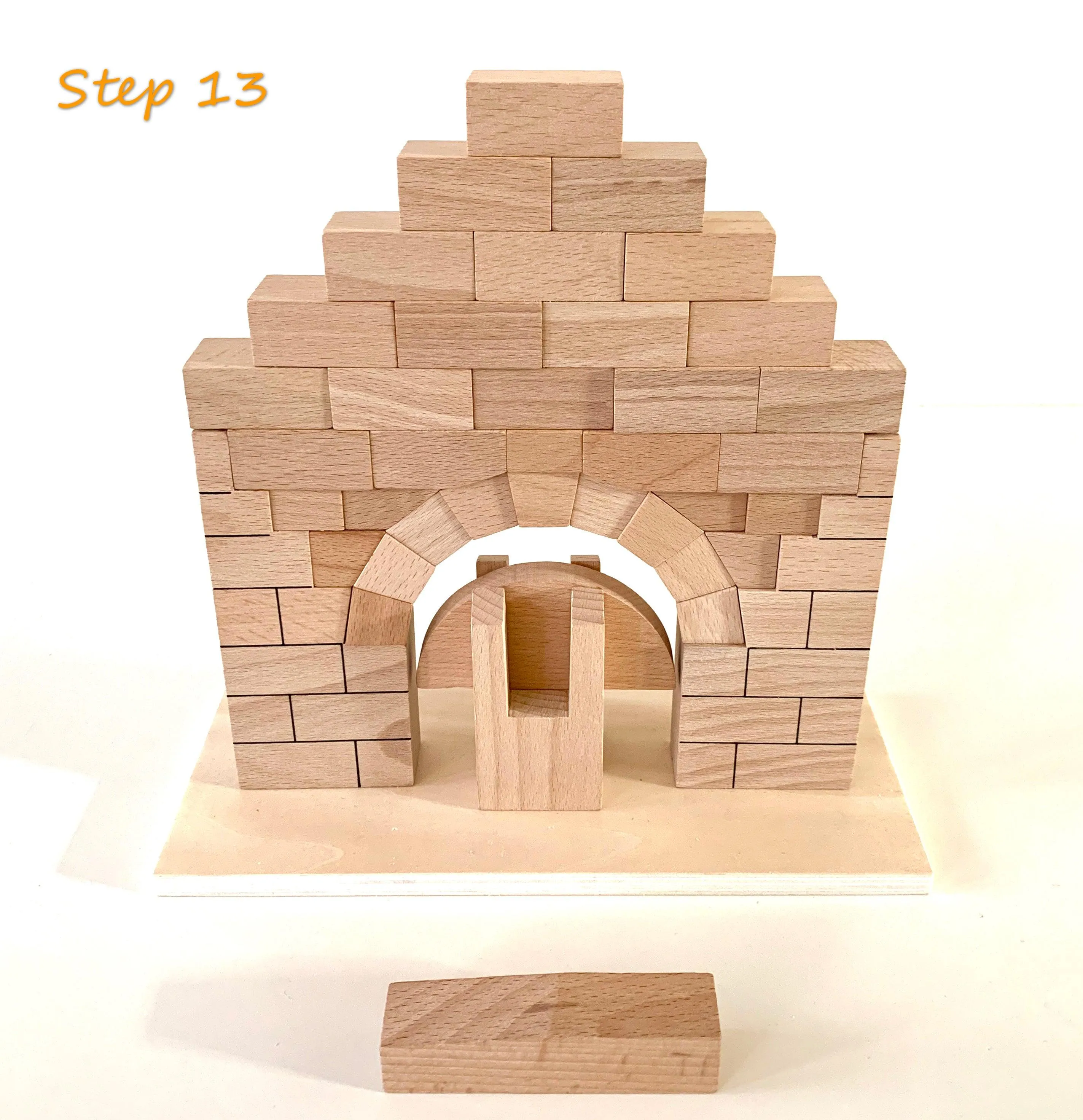 Montessori Roman Arch Building Blocks 4yrs 