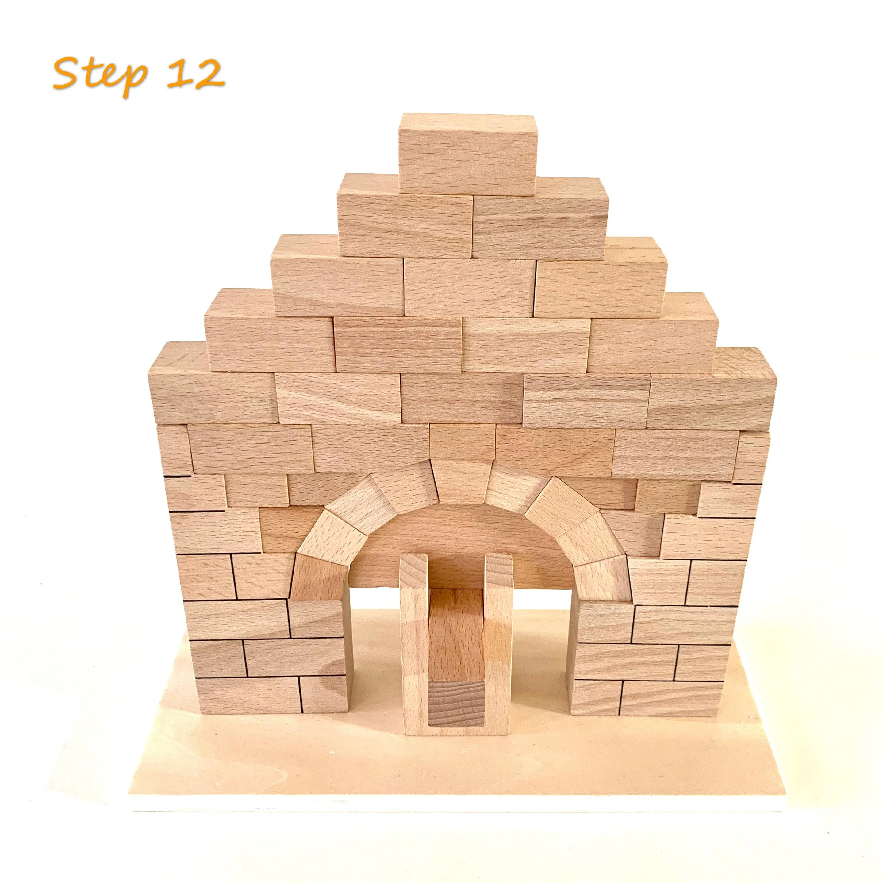 Montessori Roman Arch Building Blocks 4yrs 