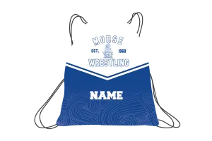 Morse Wrestling Sublimated Drawstring Bag