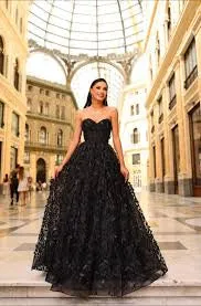 Nicoletta Australia  3D leaves and white with silver embellishments gala wedding gown