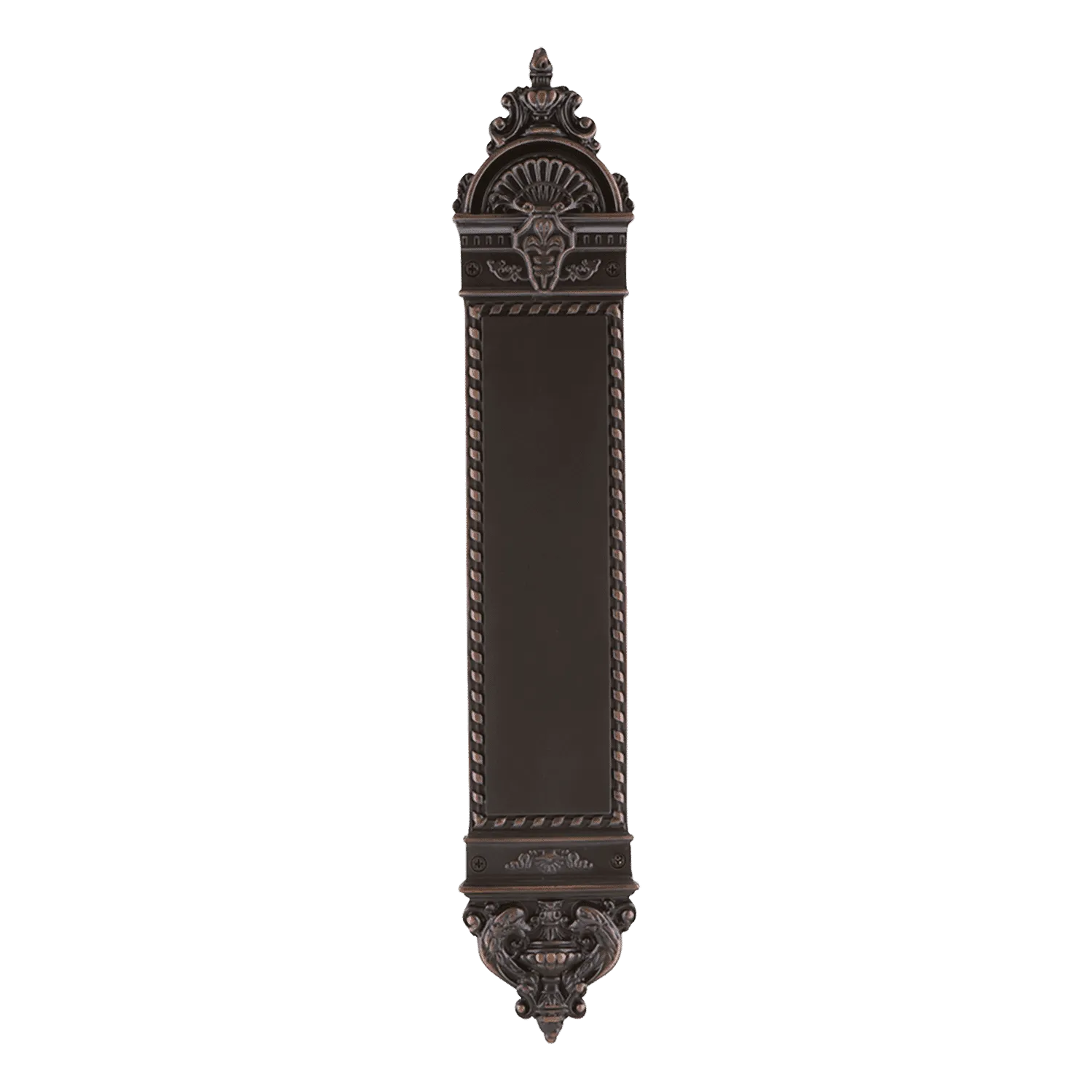 Nostalgic Warehouse New Orleans Small Pushplate in Timeless Bronze