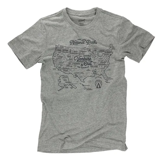 NPS Map Tee