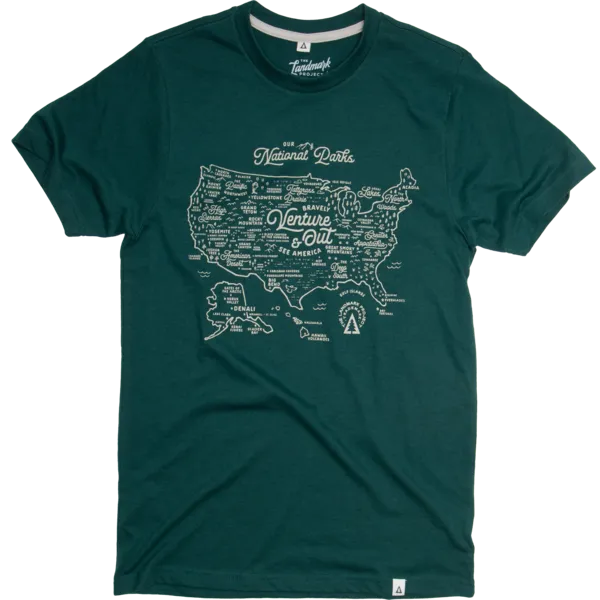 NPS Map Tee