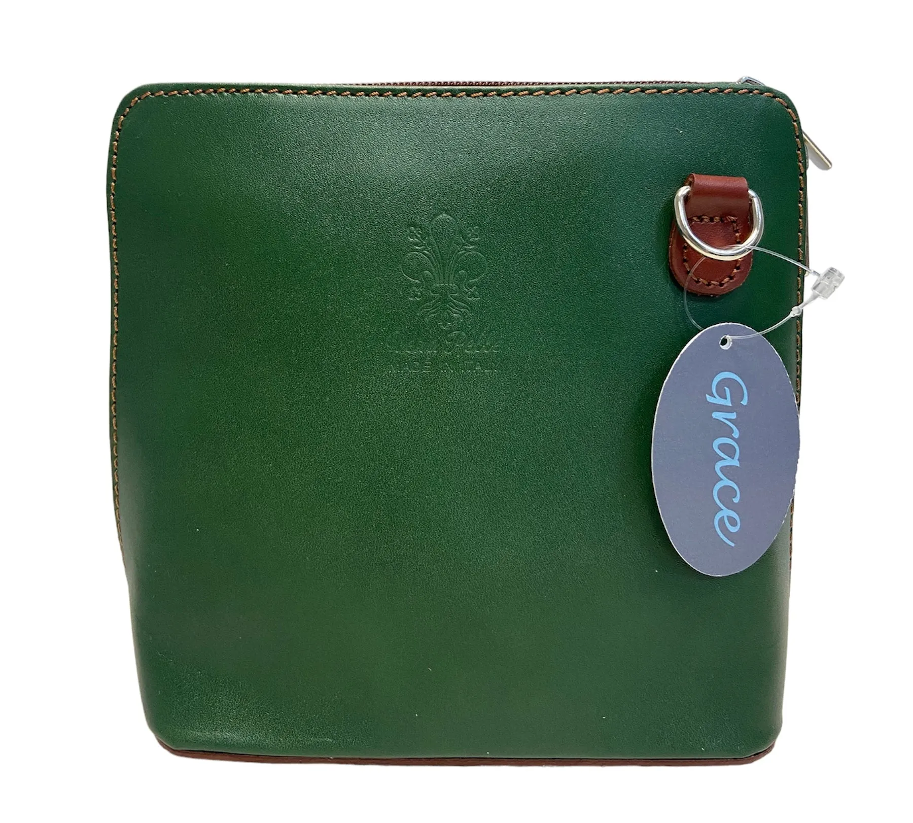 OLIVIA  Small Italian leather cross body bag