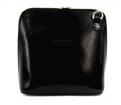 OLIVIA  Small Italian leather cross body bag