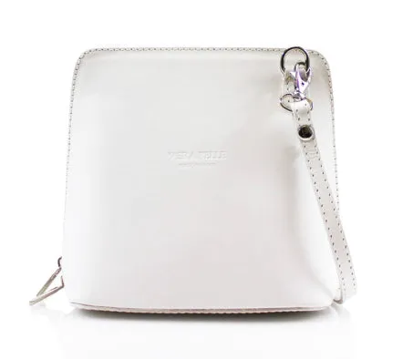 OLIVIA  Small Italian leather cross body bag