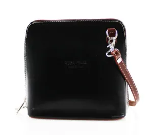 OLIVIA  Small Italian leather cross body bag