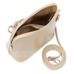 OLIVIA  Small Italian leather cross body bag