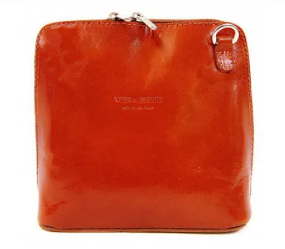 OLIVIA  Small Italian leather cross body bag