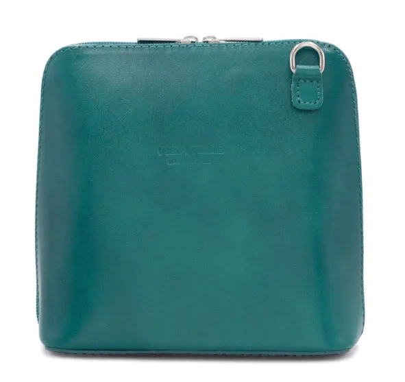 OLIVIA  Small Italian leather cross body bag