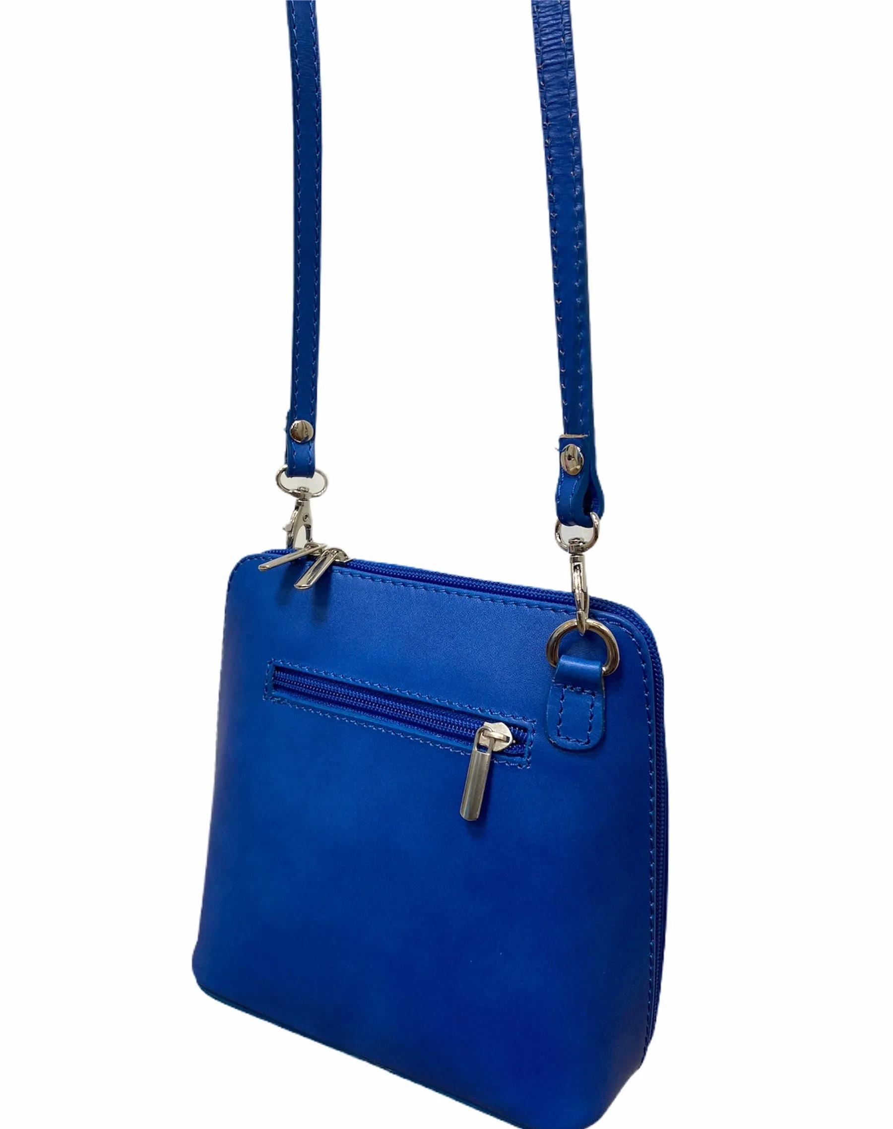 OLIVIA  Small Italian leather cross body bag
