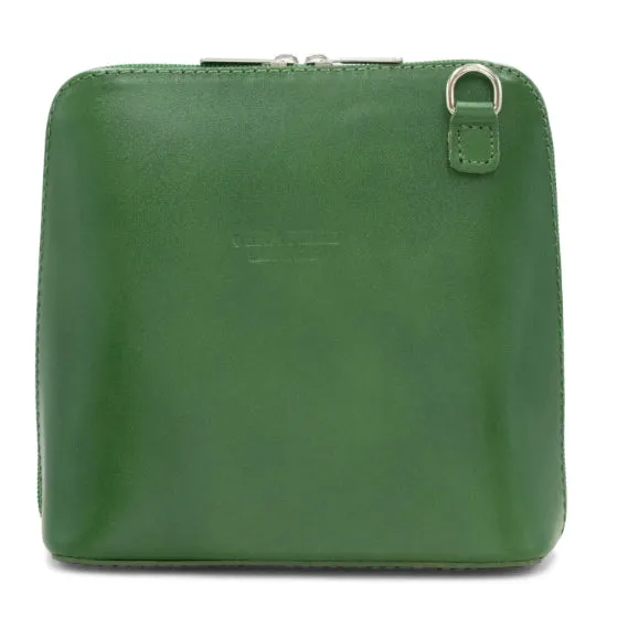 OLIVIA  Small Italian leather cross body bag