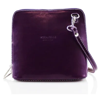 OLIVIA  Small Italian leather cross body bag