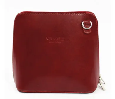 OLIVIA  Small Italian leather cross body bag