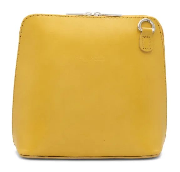 OLIVIA  Small Italian leather cross body bag
