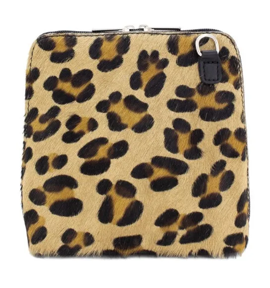 OLIVIA  Small Italian leather cross body bag