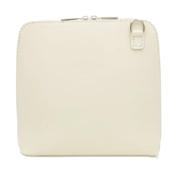OLIVIA  Small Italian leather cross body bag