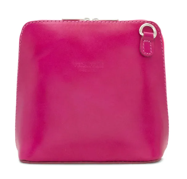 OLIVIA  Small Italian leather cross body bag