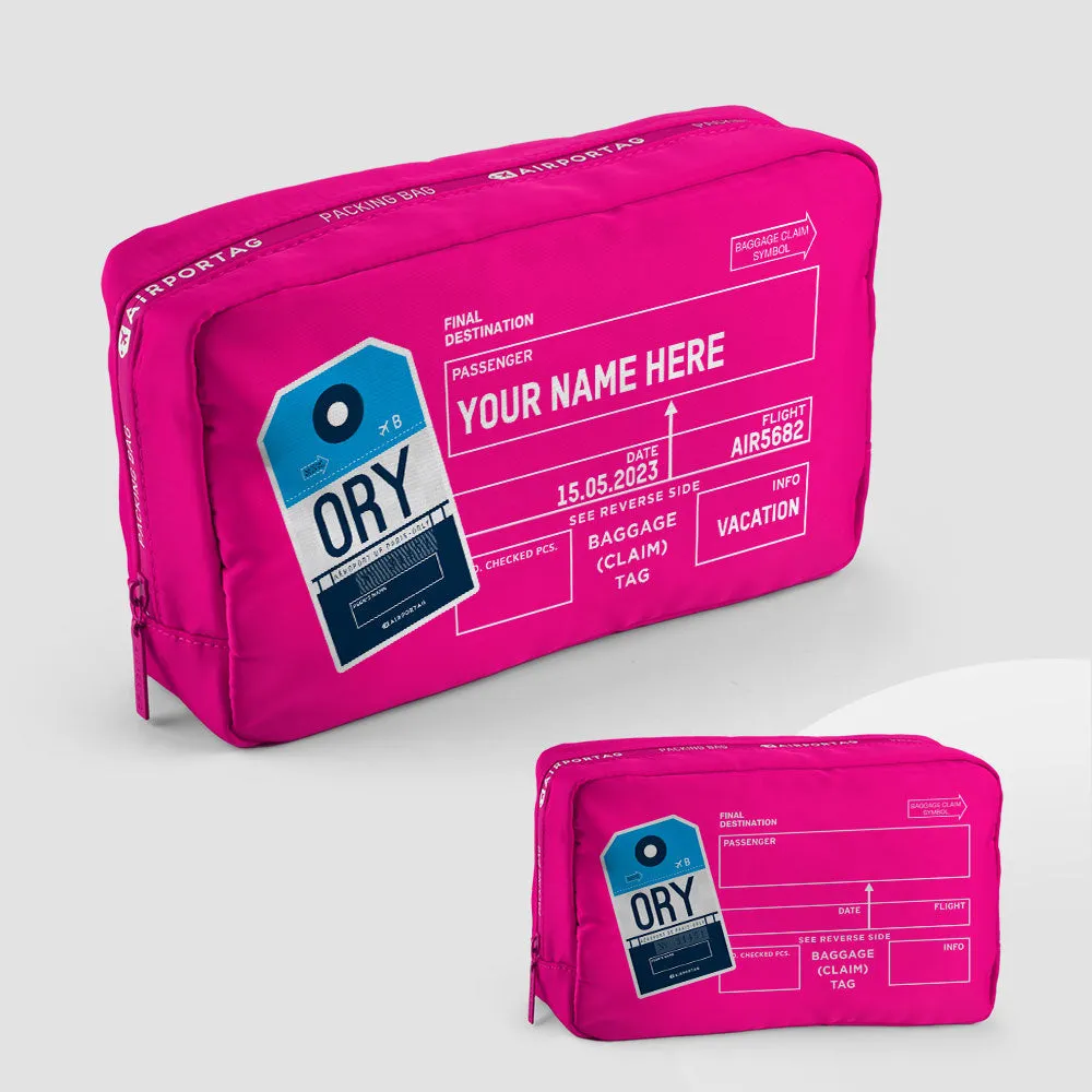 ORY - Packing Bag
