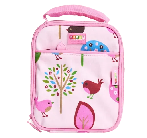 Penny Scallan Bundle of Large Backpack and Large Lunch Bag - Chirpy Bird
