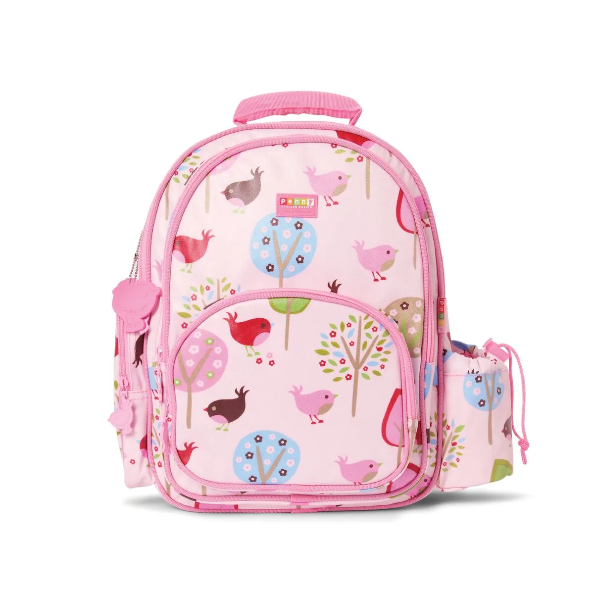 Penny Scallan Bundle of Large Backpack and Large Lunch Bag - Chirpy Bird