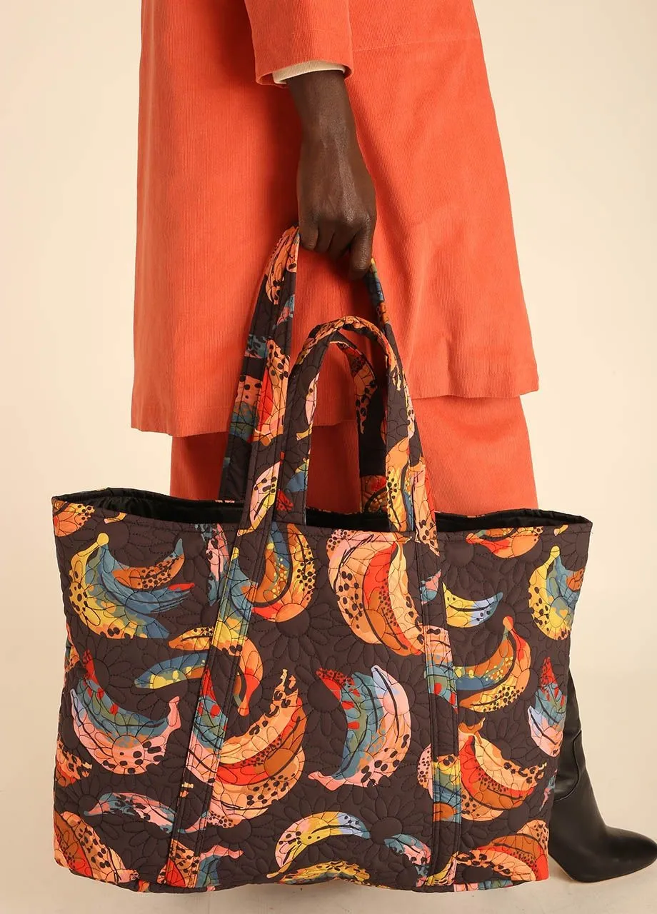 Pepaloves Quilted Banana Bag