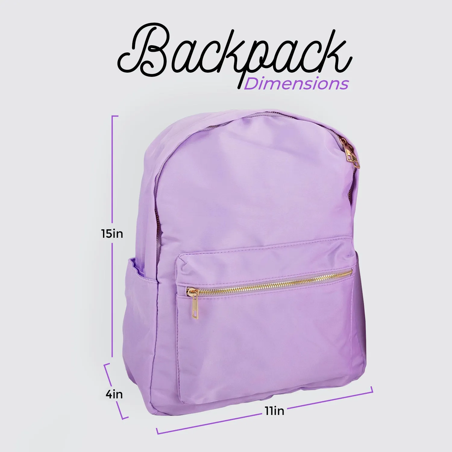 Personalized Kids Backpack with Patches