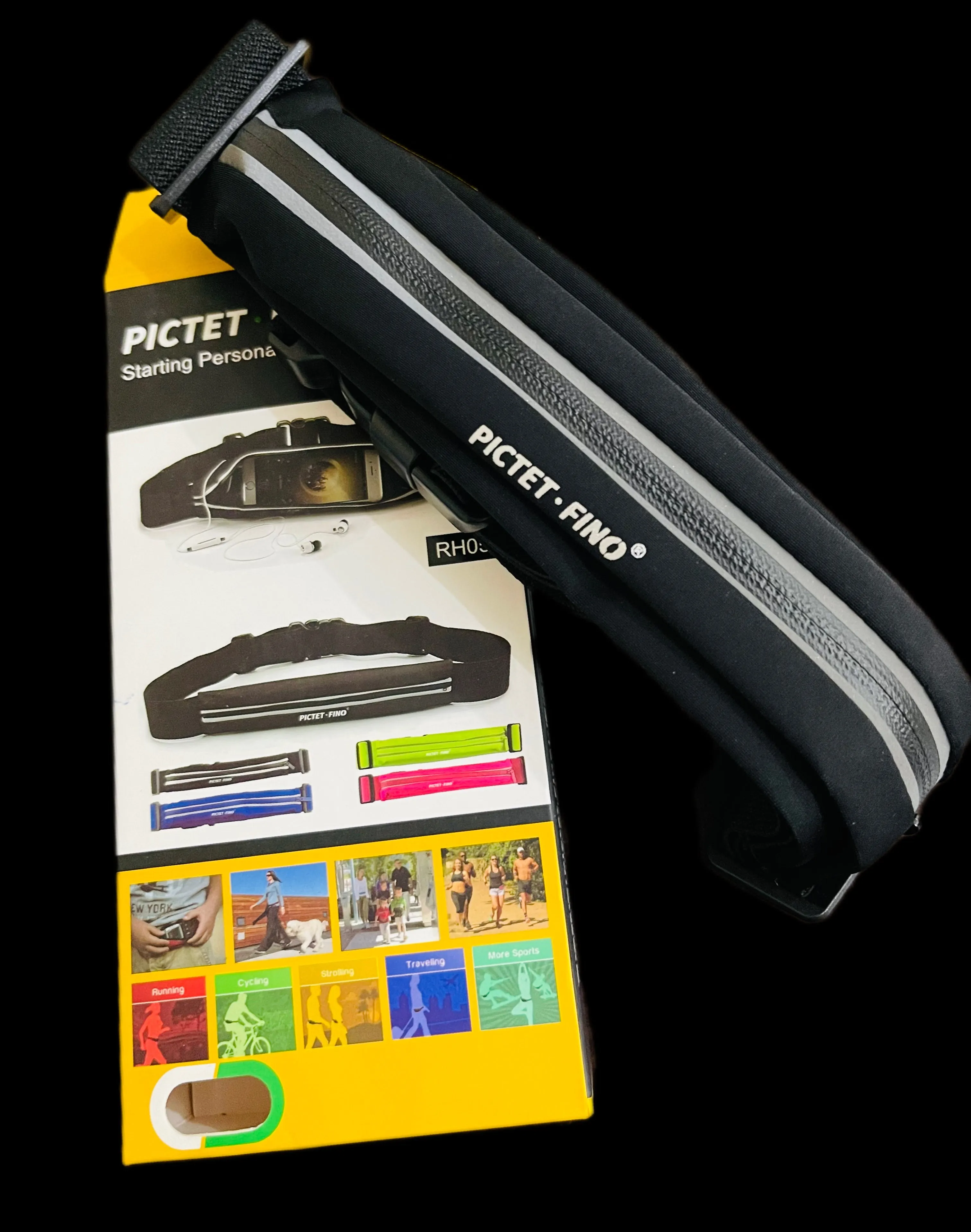 Pictet Fino Outdoor Sport Single Waist Bag Personal Anti-Theft Cell Phone Pocket RH05