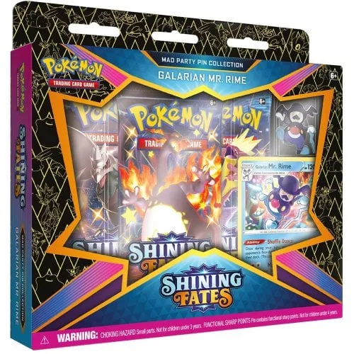 Pokemon Shining Fates Mad Party Pin Collection Mr Rime