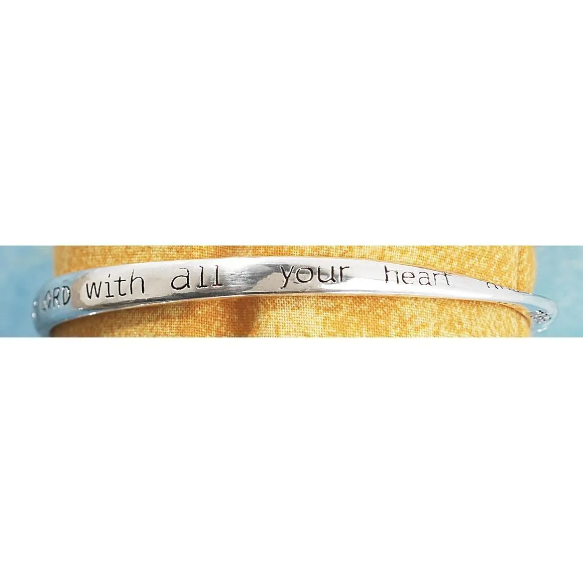 Proverbs Mobius Bracelet