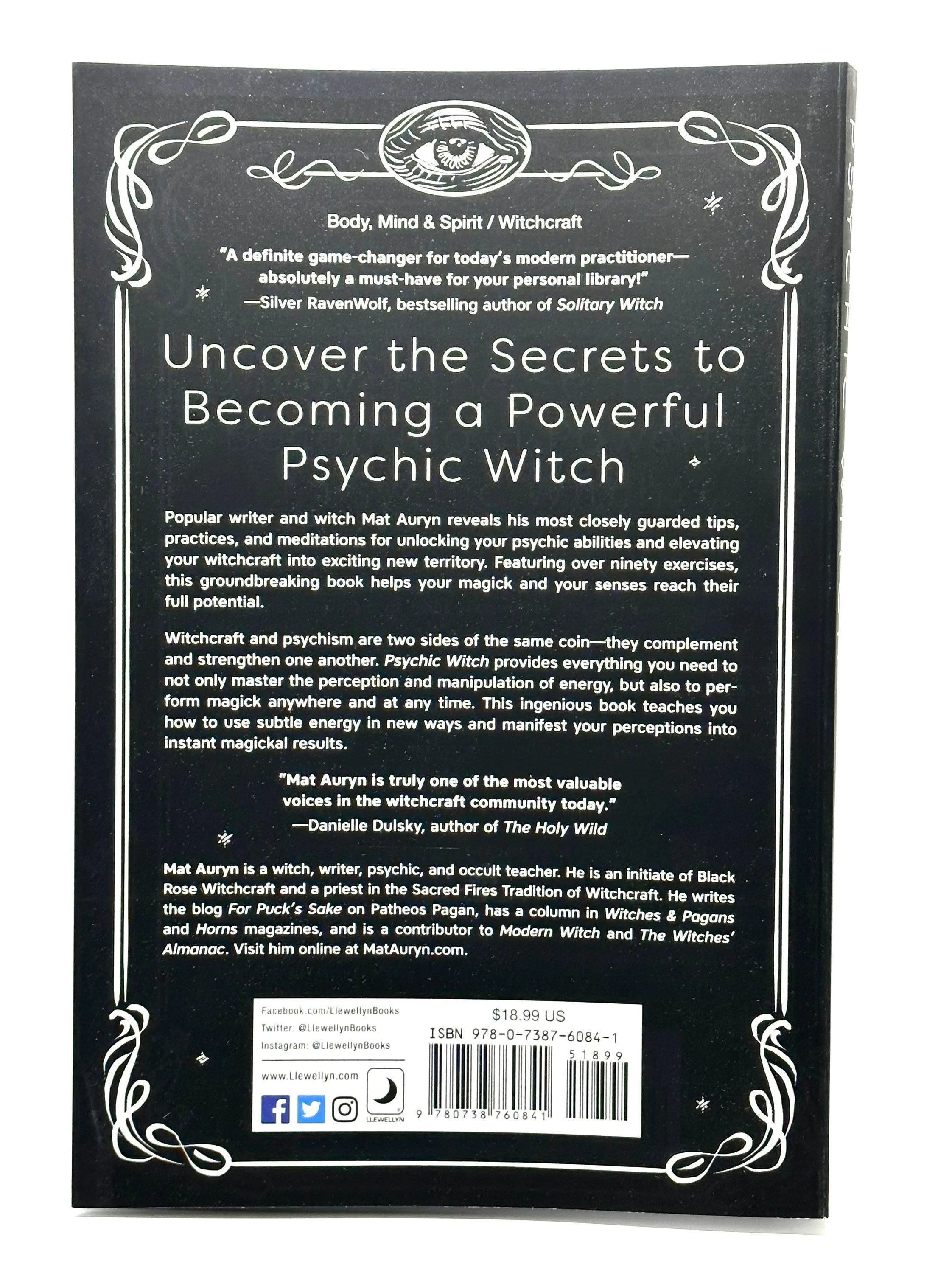 Psychic Witch,  Empowerment, Tools and Techniques For Growth and Transformation BY Mat Auryn & Devin Hunter