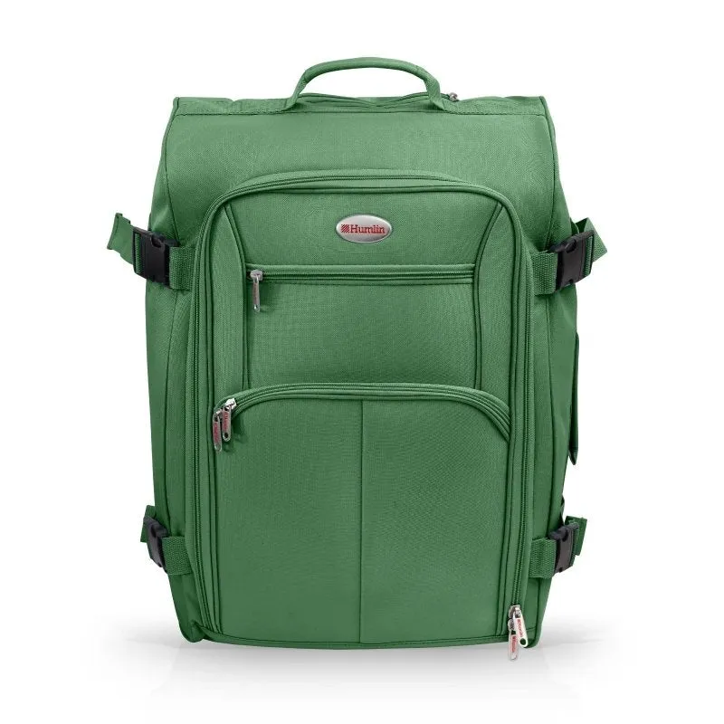 Purple Cabin approved suitcase trolley bag | Lightweight and foldable carry on hand luggage | 35 litres