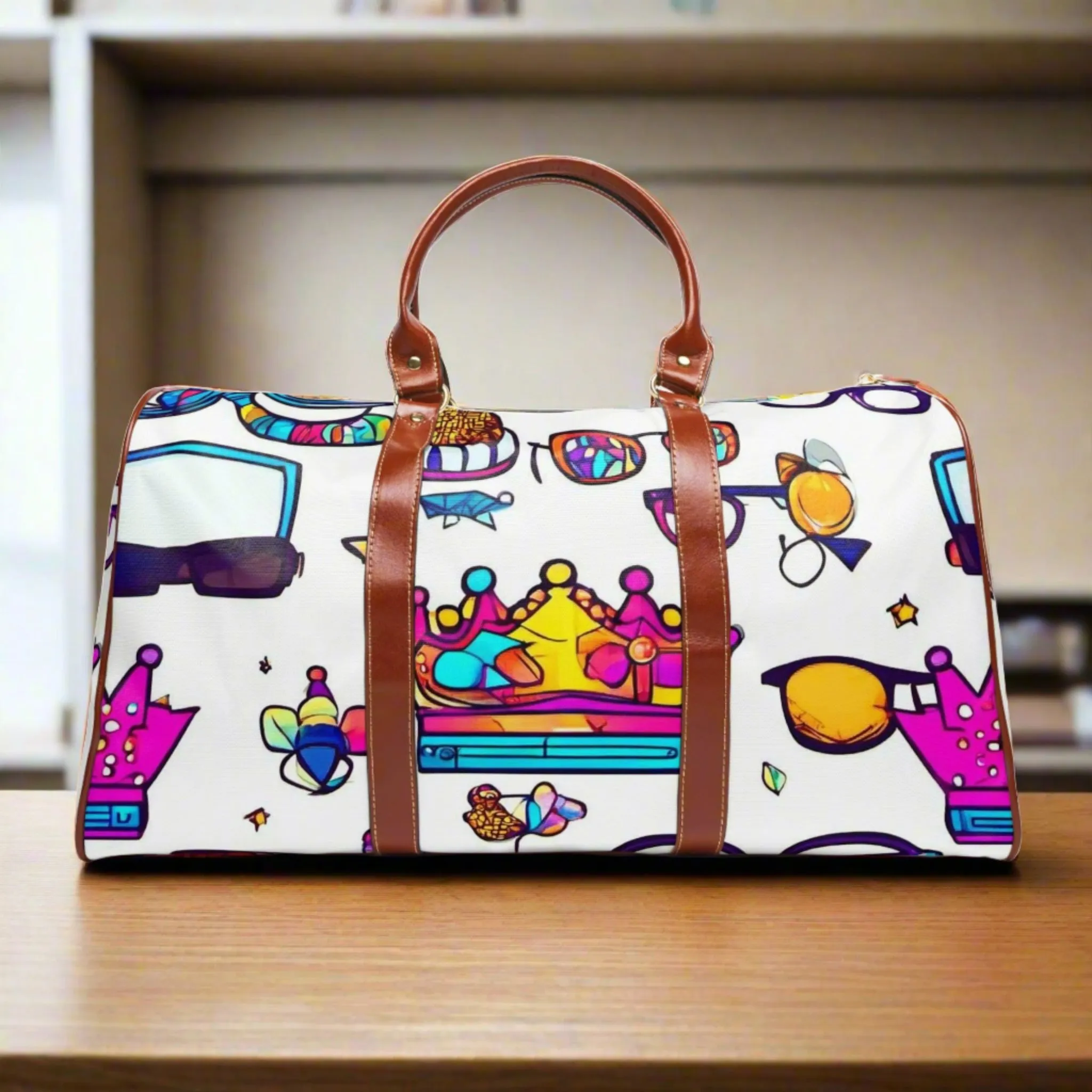 "Nerd Chic" Waterproof Travel Bag