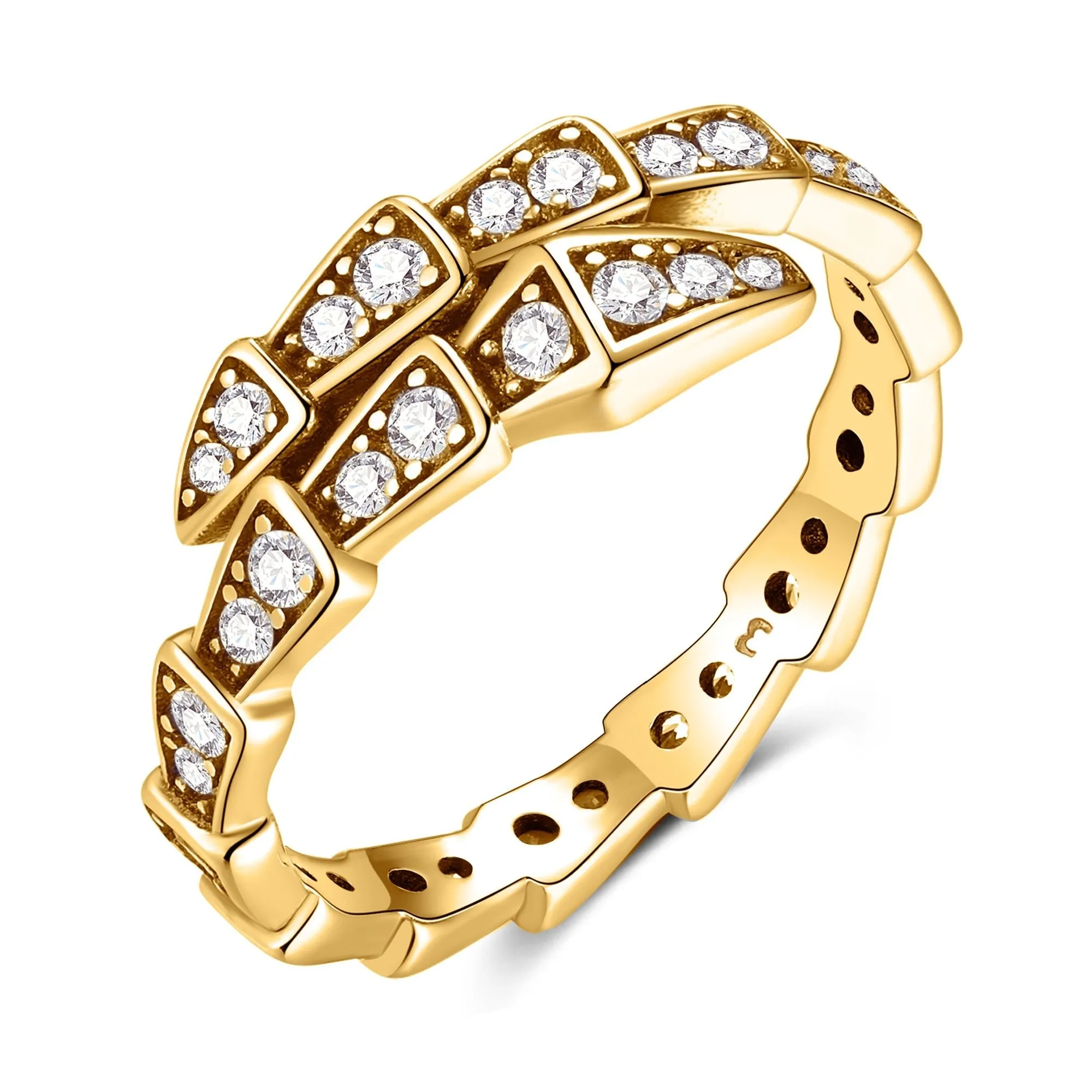 "Shining Viper" Ring