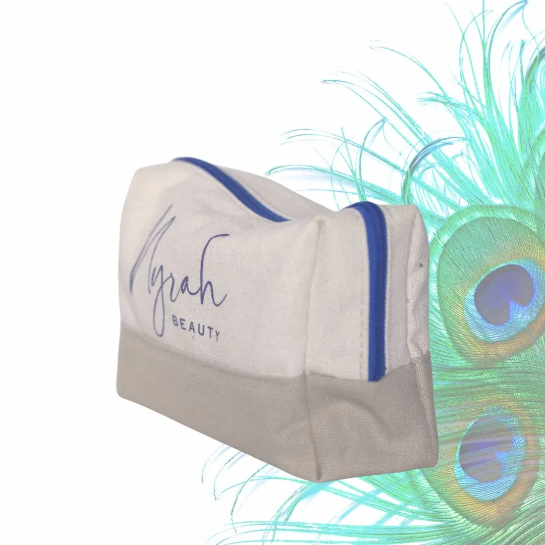 Recycled Cotton Travel/Wash Bag