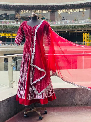 Red Silver Gorgeous Set
