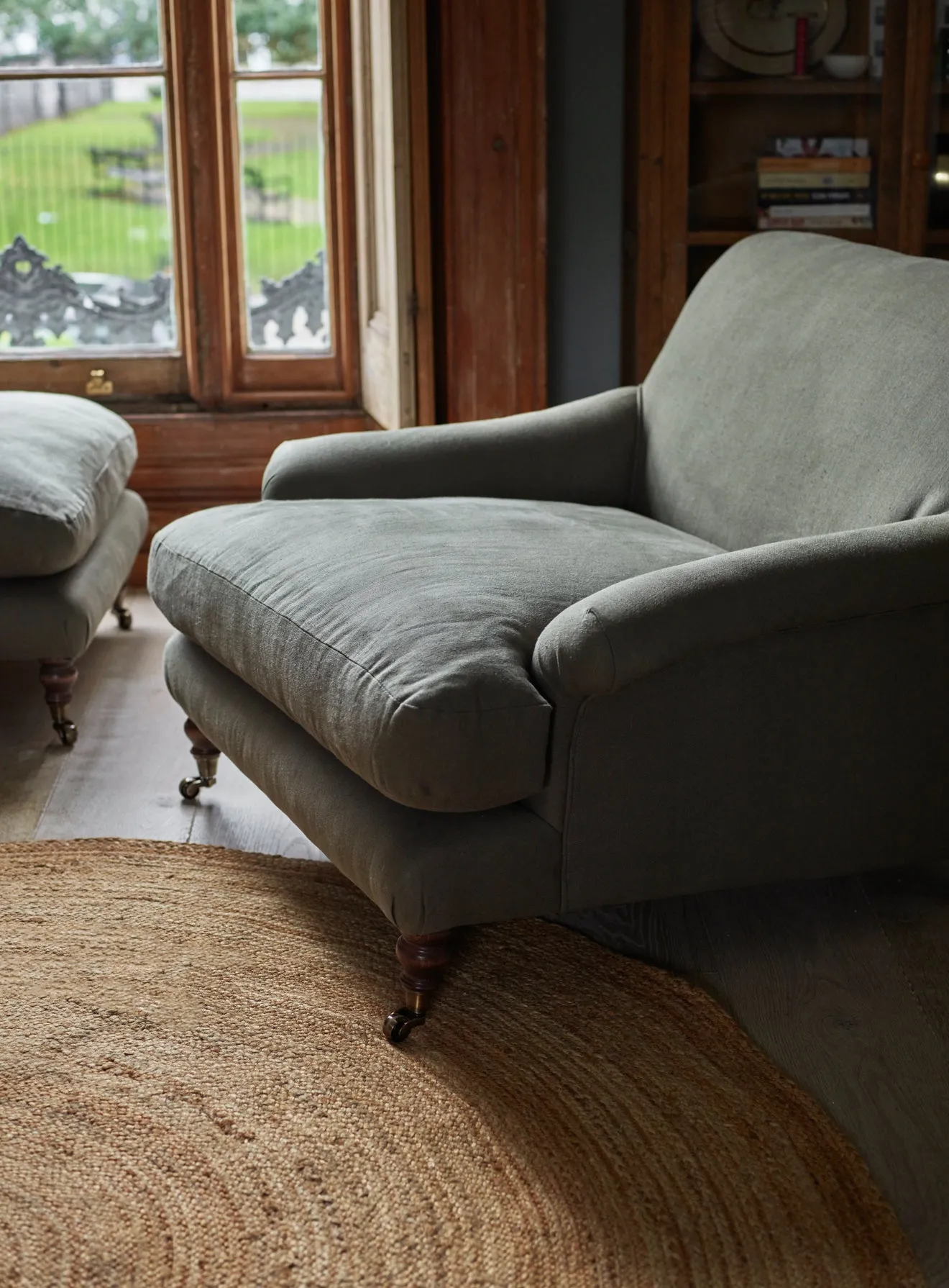 Remy Armchair, Clover Velvet