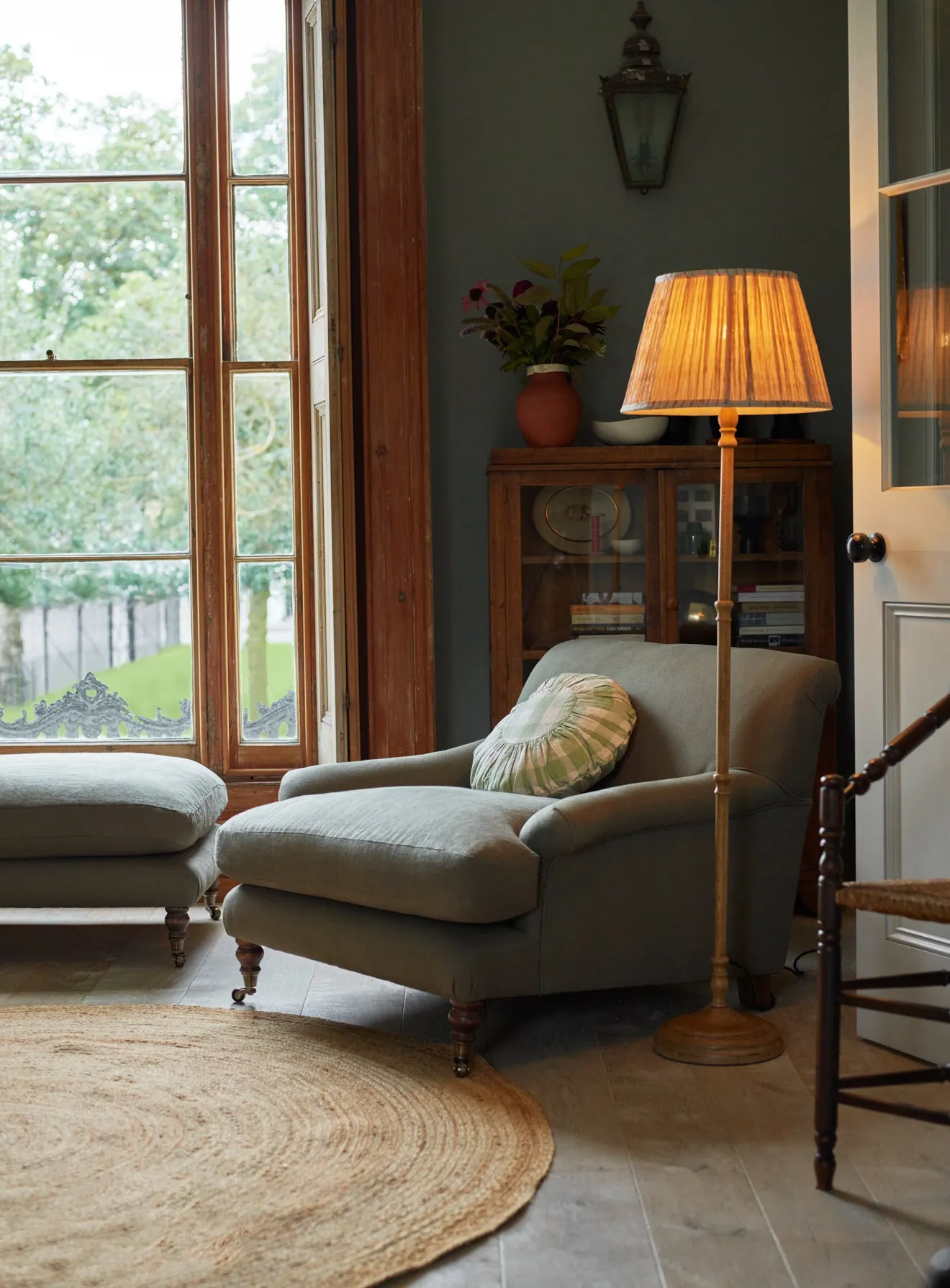 Remy Armchair, Clover Velvet