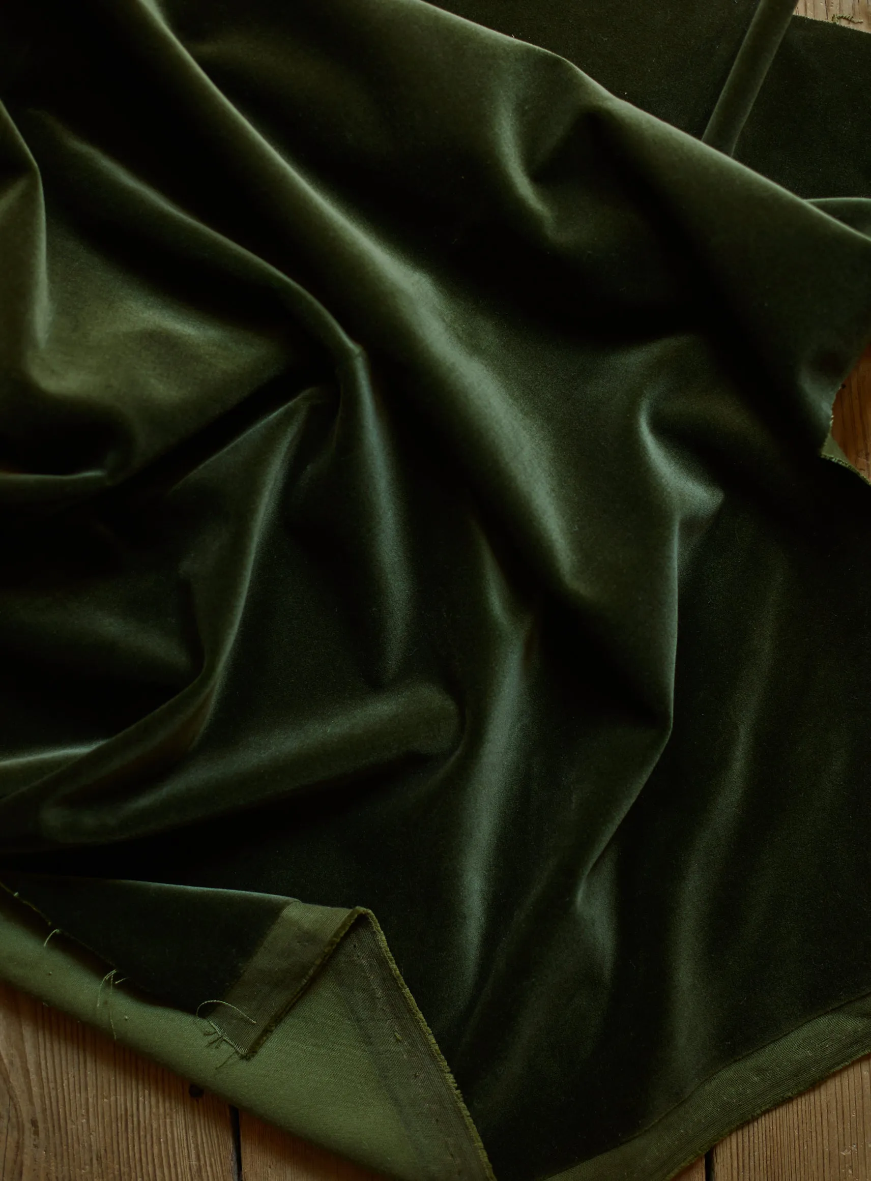 Remy Armchair, Dark Olive Velvet