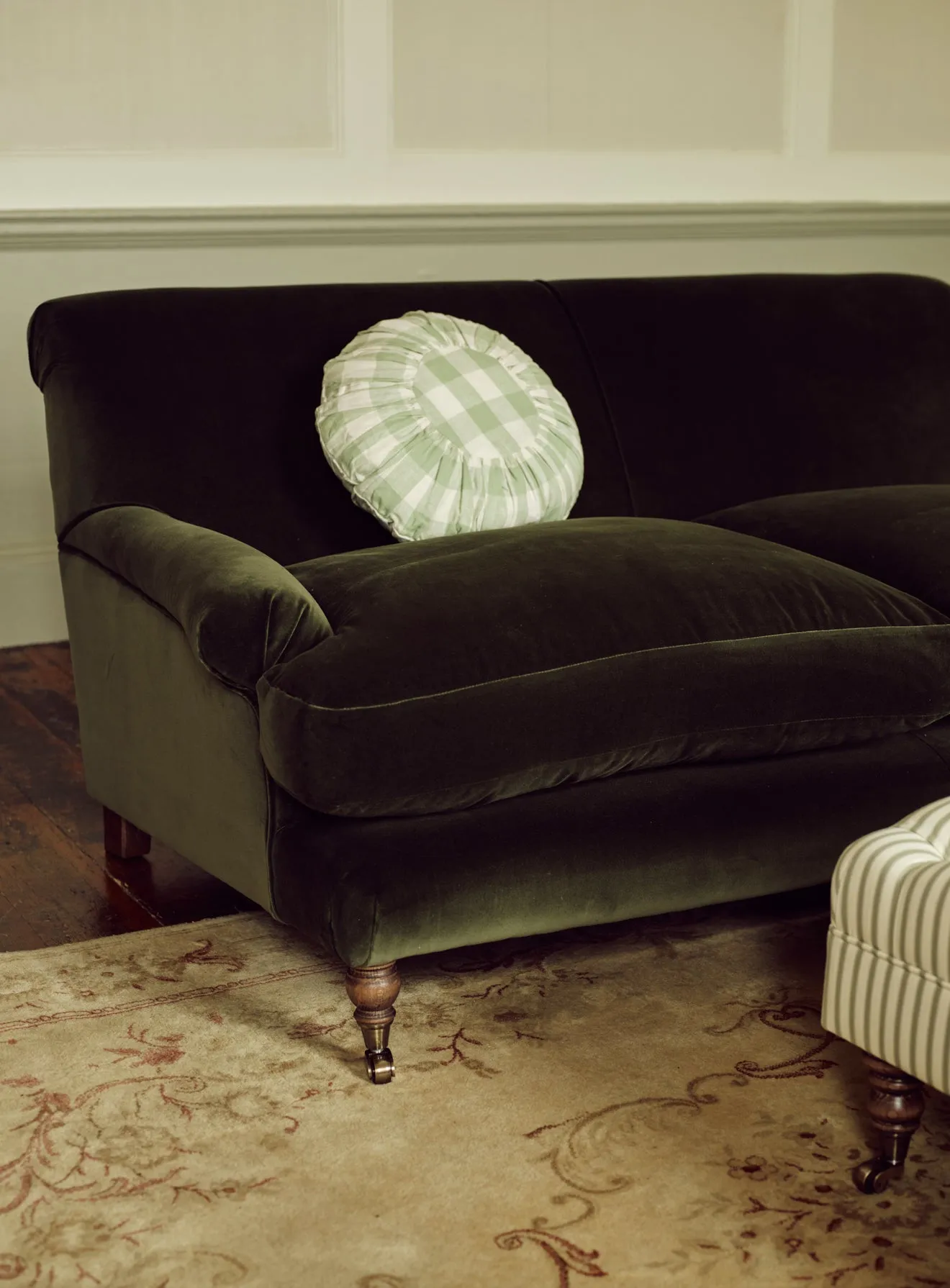 Remy Sofa, Two Seater, Leaden Grey Linen