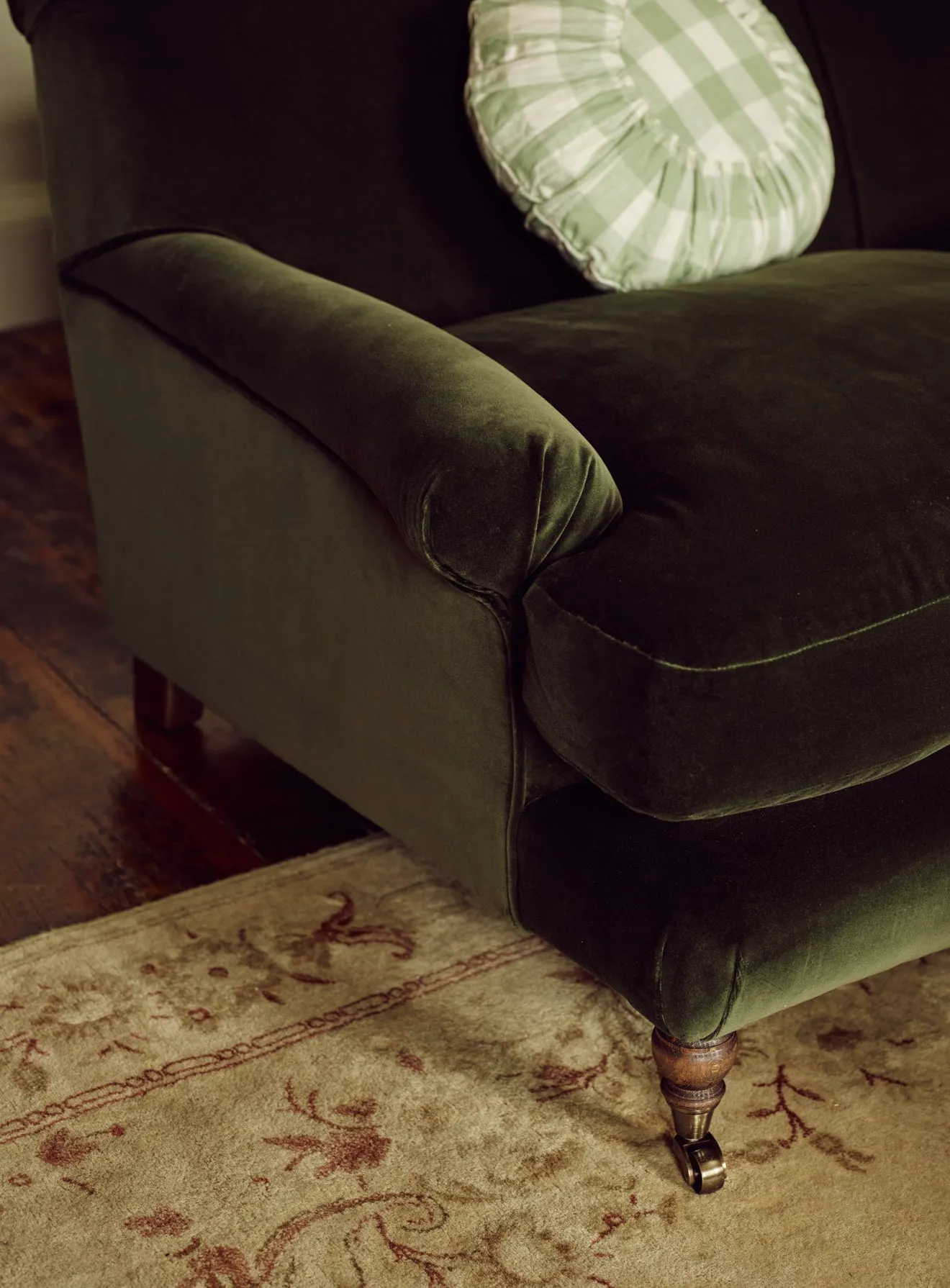 Remy Sofa, Two Seater, Leaden Grey Linen